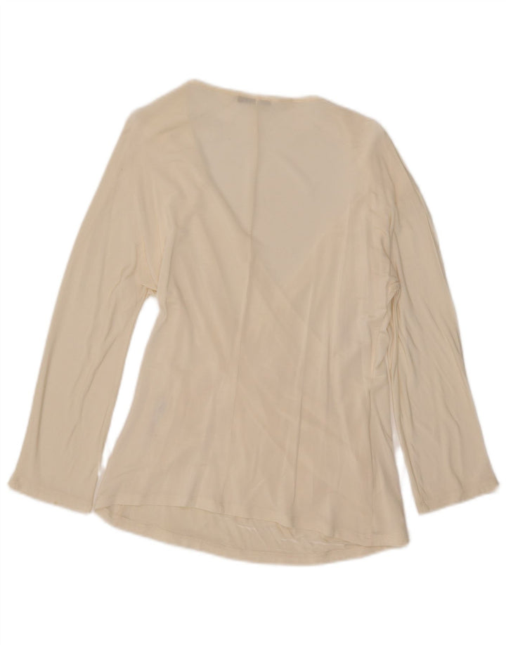 Bluzka damska Marella z rękawem 3/4, UK 18 XL, biała