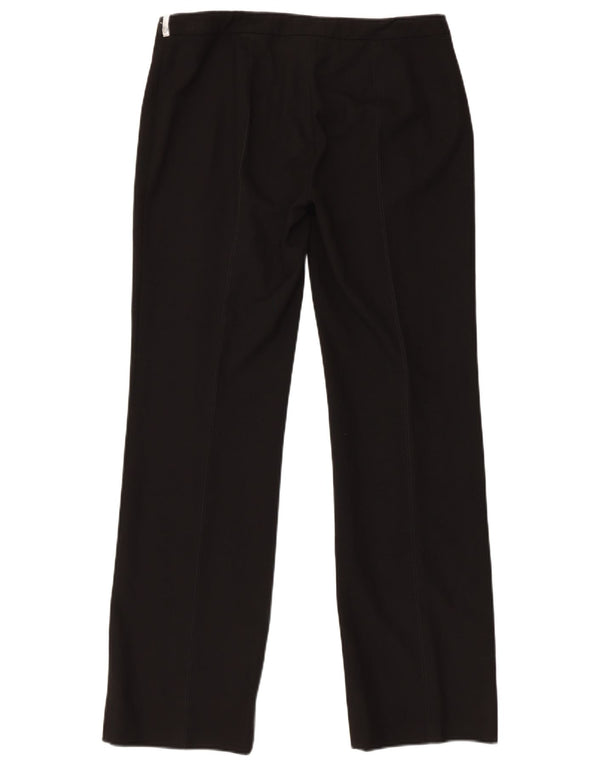 Damskie spodnie Trussardi Straight Regular IT 46 Large W32 L31 Black