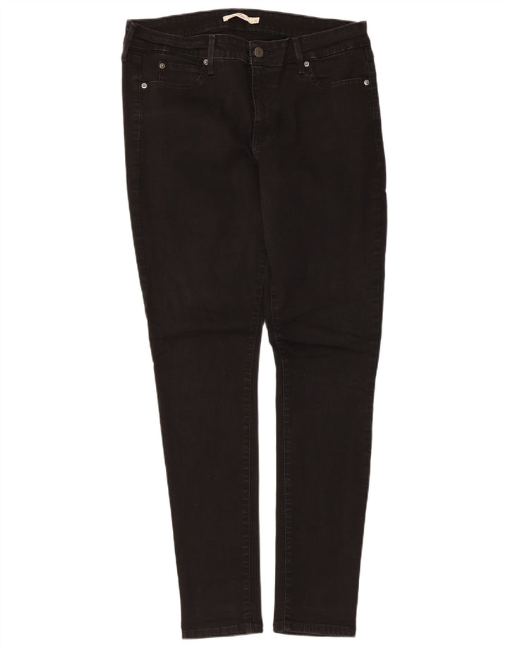 Damskie jeansy Levi's 711 Skinny W32 L30 Czarne