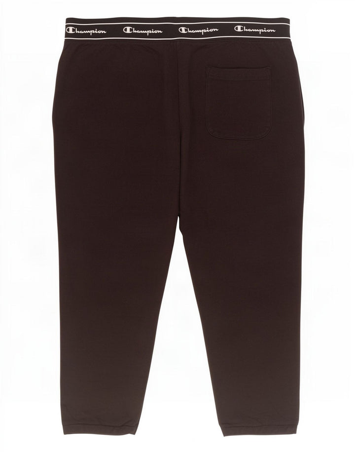 Męskie spodnie dresowe Champion Graphic Capri XL w kolorze czarnym