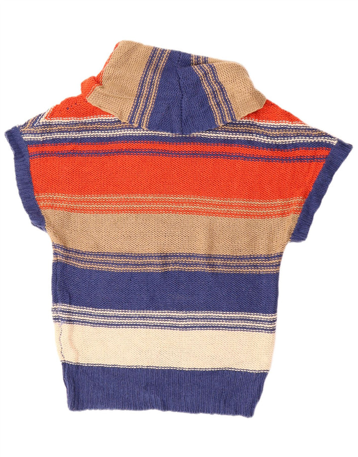 Damski sweter oversize Oasis z szalowym dekoltem, UK 10, mały, wielokolorowy