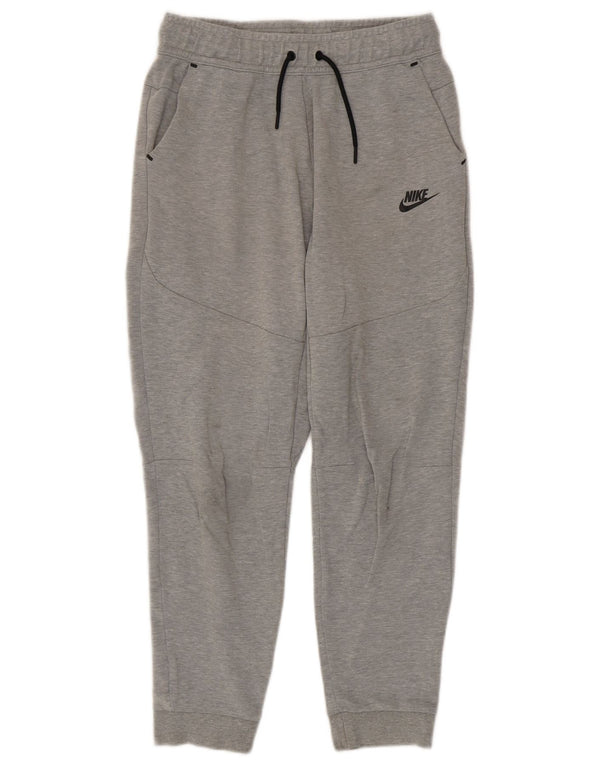 Chłopięce spodnie dresowe Nike, 13-14 lat, XL, szara, nakrapiana bawełna
