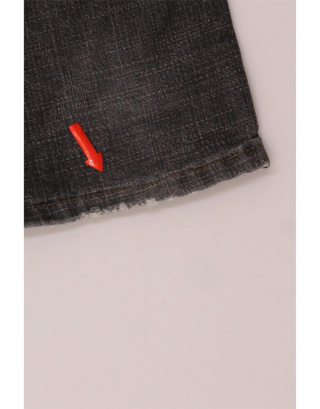 Damskie dżinsy Levi's 505 w trudnej sytuacji US 6 Medium W30 L32 Szare