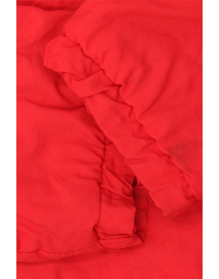 Męska ocieplana kurtka BRUGI IT 50, duża, czerwona, poliamidowa