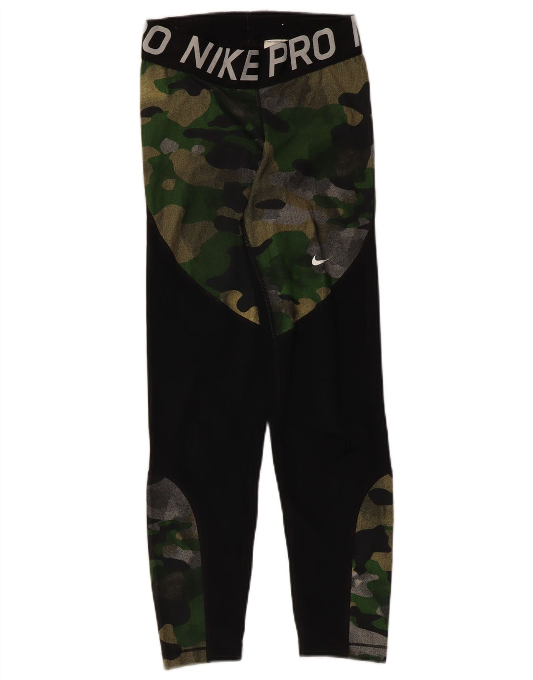 Damskie legginsy Nike Graphic UK 4 XS, czarny kamuflaż, poliester