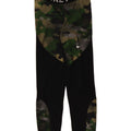 Damskie legginsy Nike Graphic UK 4 XS, czarny kamuflaż, poliester