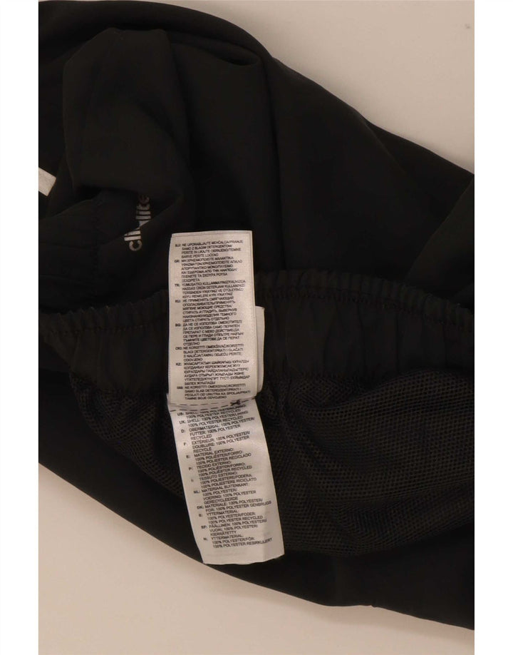 Męskie spodenki sportowe Adidas Climalite, małe, czarne, poliestrowe