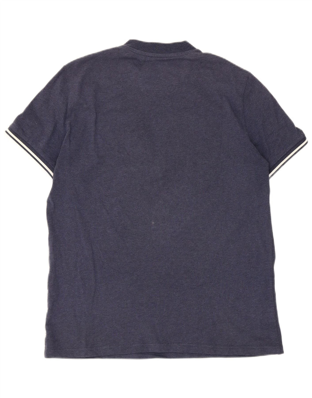 T-shirt męski Fred Perry z zamkiem błyskawicznym, średni, granatowy w paski
