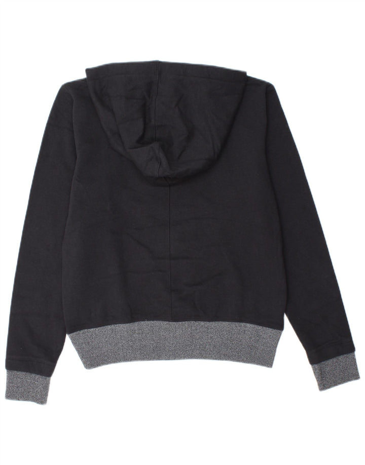 UNDER ARMOUR Damski sweter oversize z kapturem i grafiką UK 6 XS, czarny, bawełniany