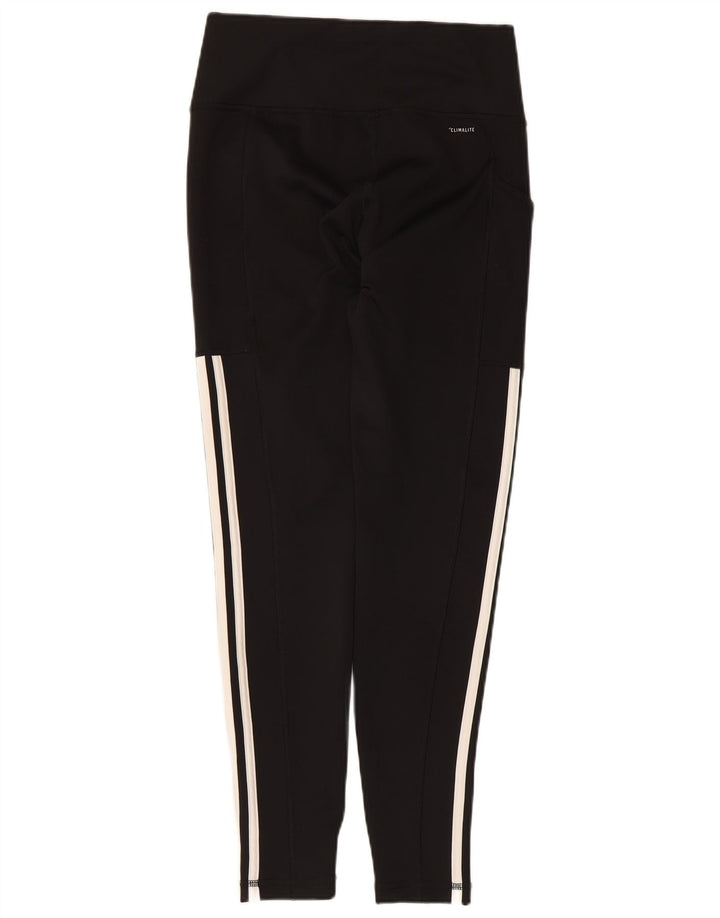 Damskie legginsy Adidas Climalite UK 12/14 Średni czarny poliester