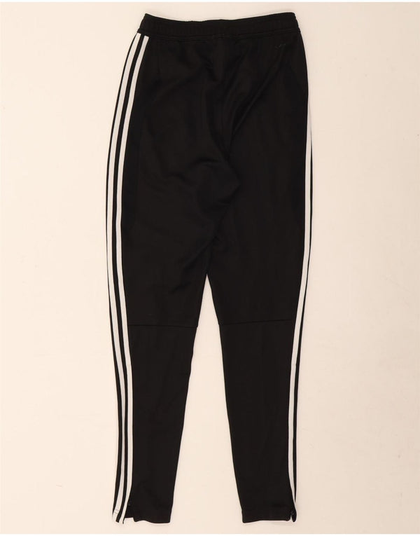 Damskie spodnie dresowe Adidas UK 4 XS, czarne, poliestrowe