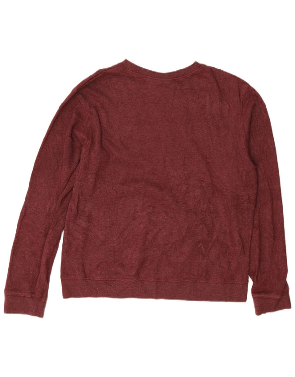Damska bluza Champion Minnesota Graphic Jumper UK 16, duża, bordowa