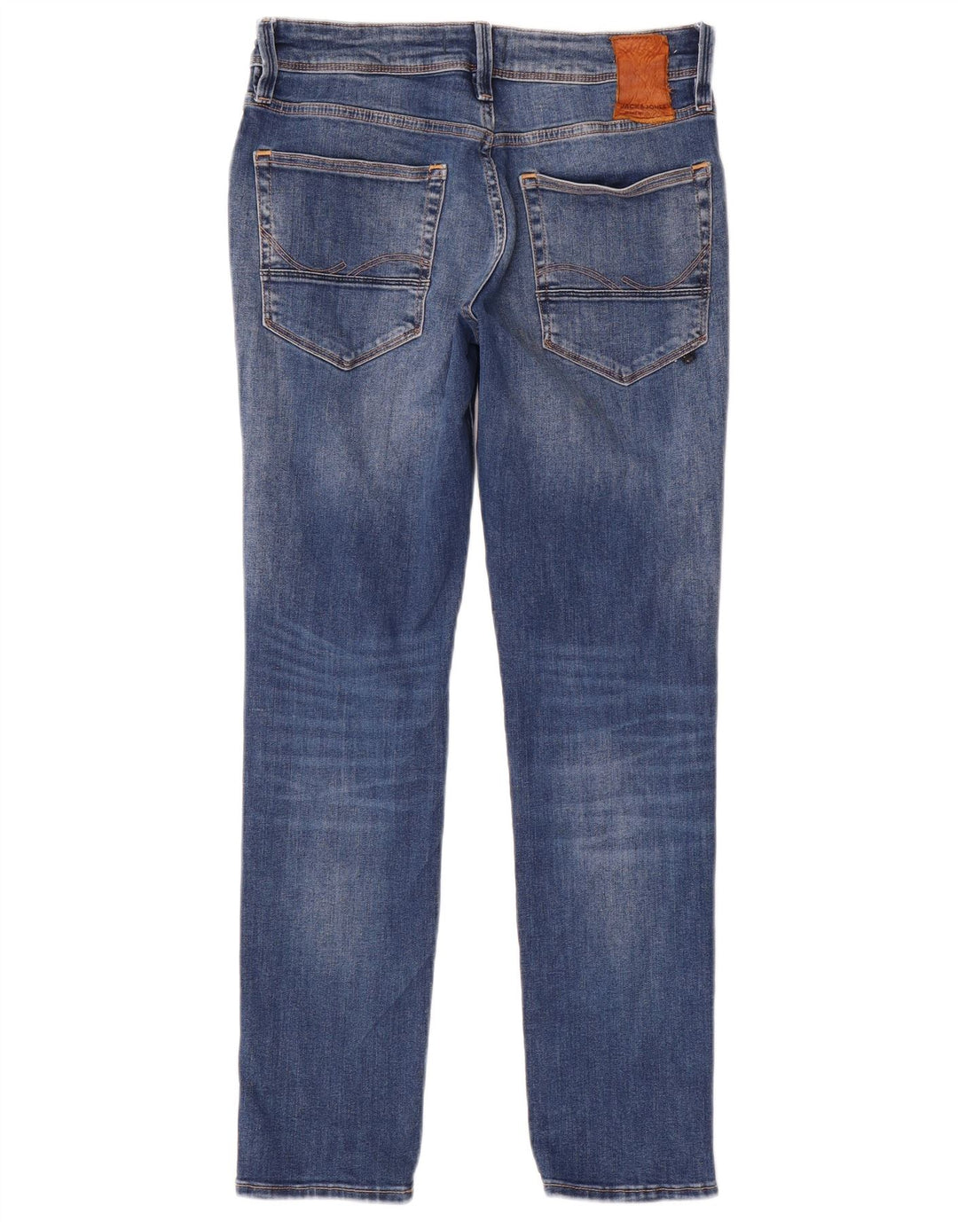 JACK & JONES Mens Slim Jeans W30 L30 Blue Cotton