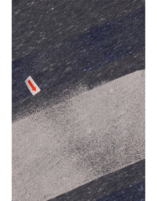 Męski T-shirt TOMMY HILFIGER z grafiką, mały, niebieski, z blokami kolorów