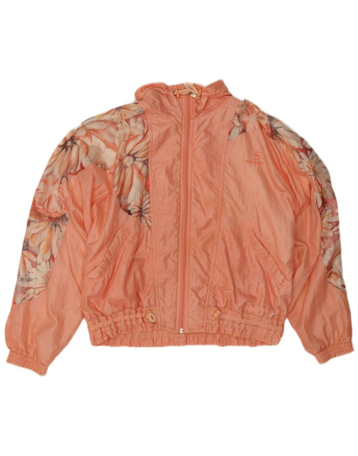 Damska bluza dresowa Maser M Oversize UK 12 Średnioróżowa w kwiaty