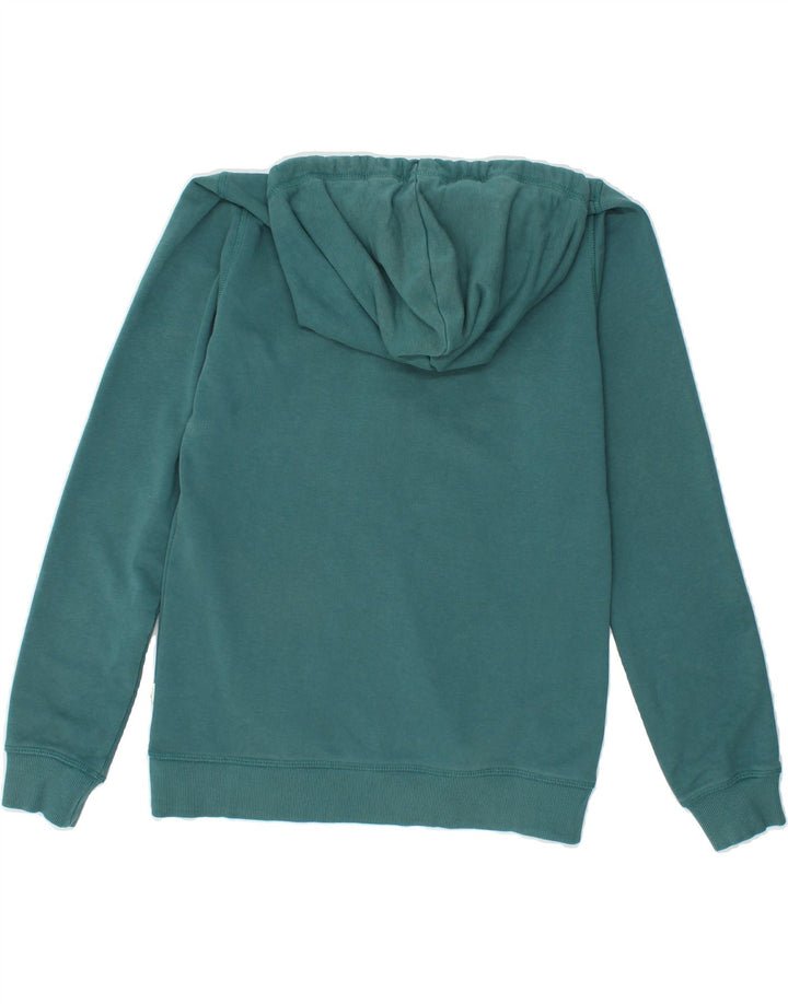 CARRERA Womens Zip Hoodie Sweater UK 14 Large Green Cotton Vintage Carrera and Second-Hand Carrera from Messina Hembry 