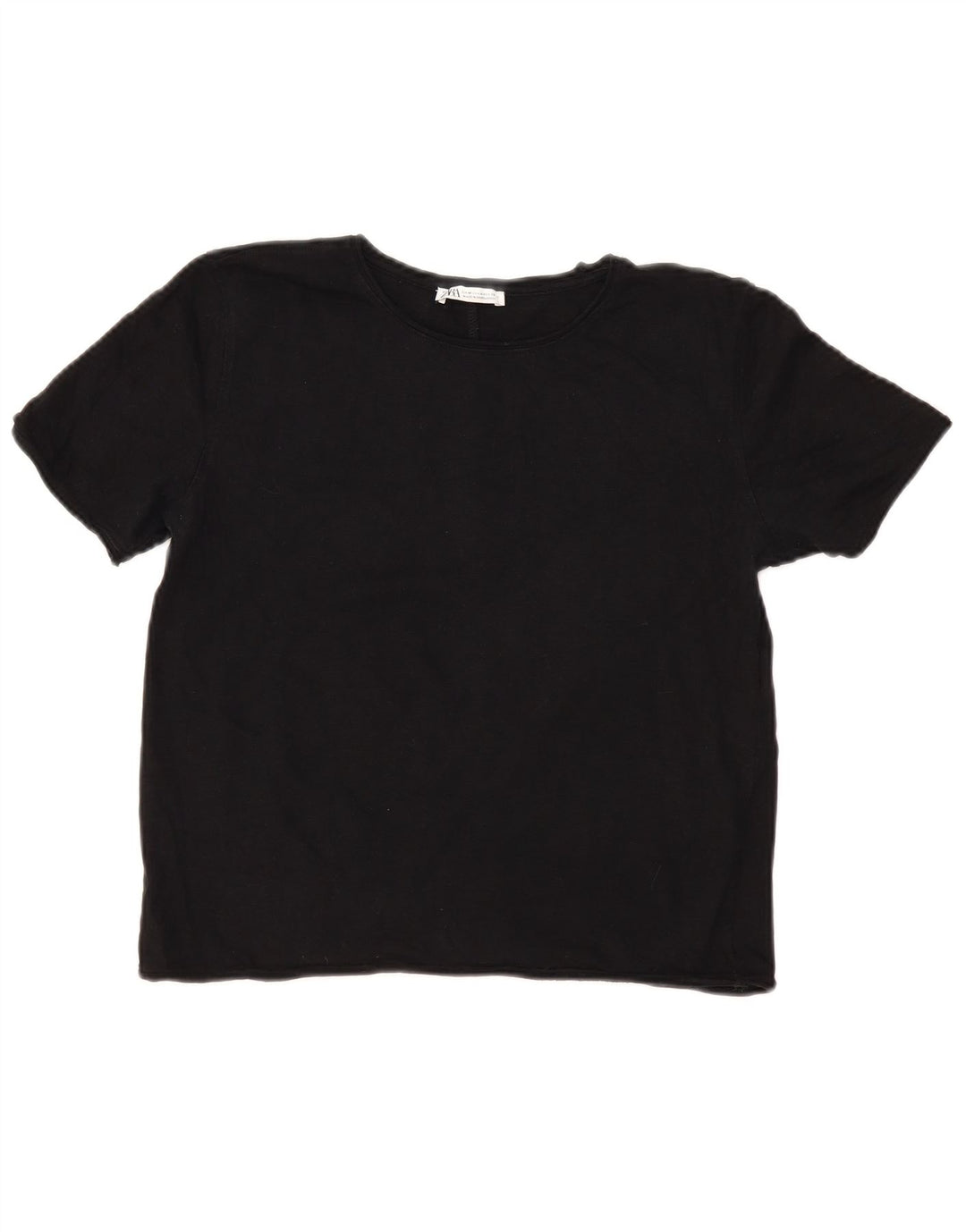 T-shirt damski Zara Top UK 12 Średni Czarny
