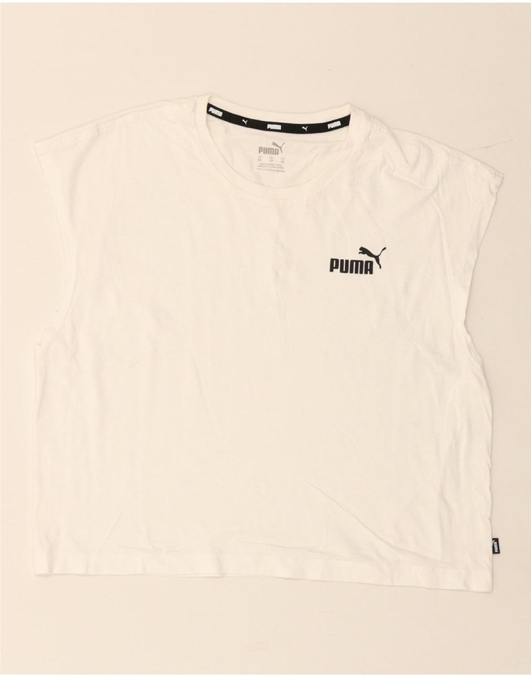 Damska koszulka oversize z grafiką PUMA UK 6 XS, biała