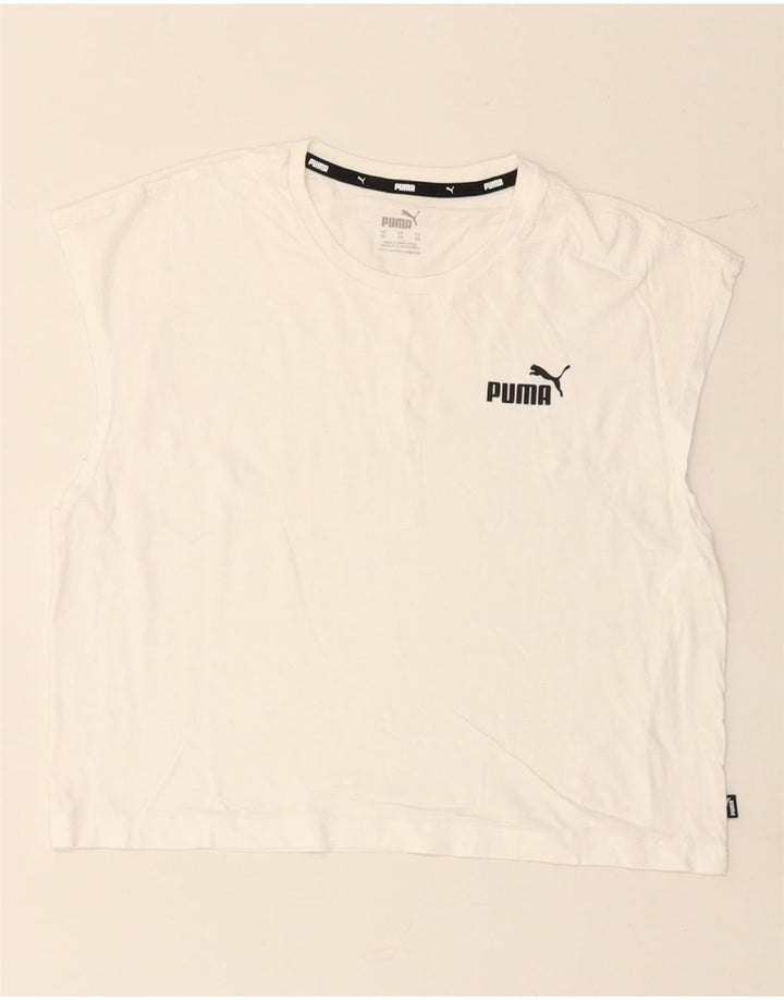 Damska koszulka oversize z grafiką PUMA UK 6 XS, biała