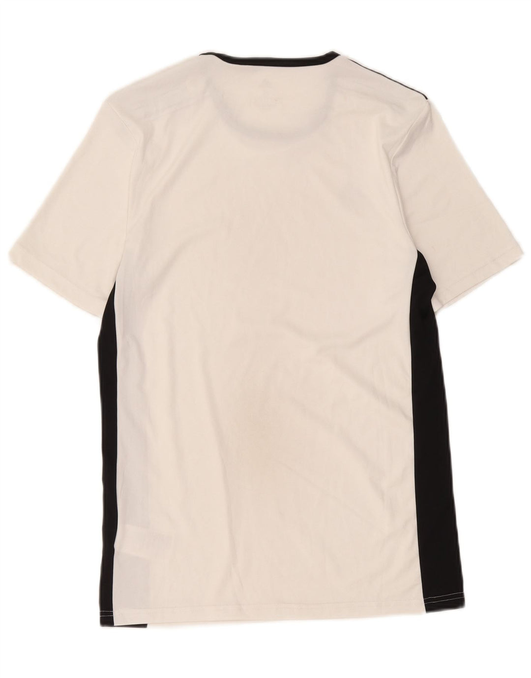 Męska koszulka Adidas Aeroready Top, mała, biała, poliestrowa z blokami kolorów