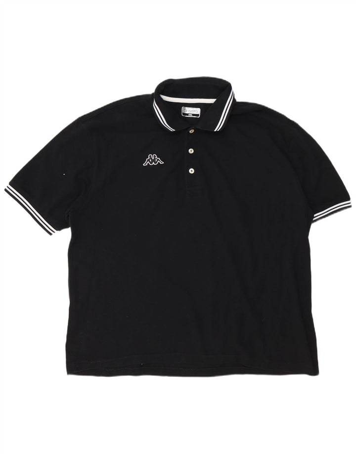 Męska koszulka polo Kappa 4XL czarna