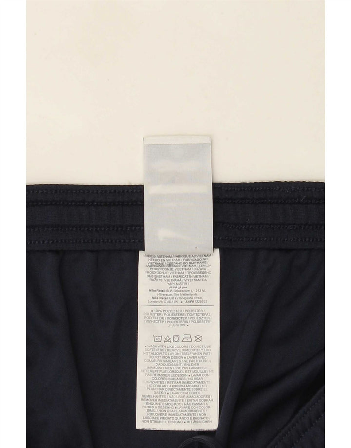 Męskie spodenki sportowe Nike Dri Fit Slim, duży, granatowy, kolorowy poliester