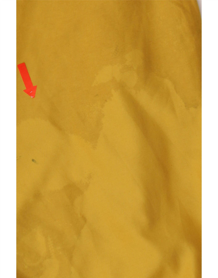 Męska kurtka bomberka z kapturem Slam UK 44 2XL Żółty poliester z blokami kolorów