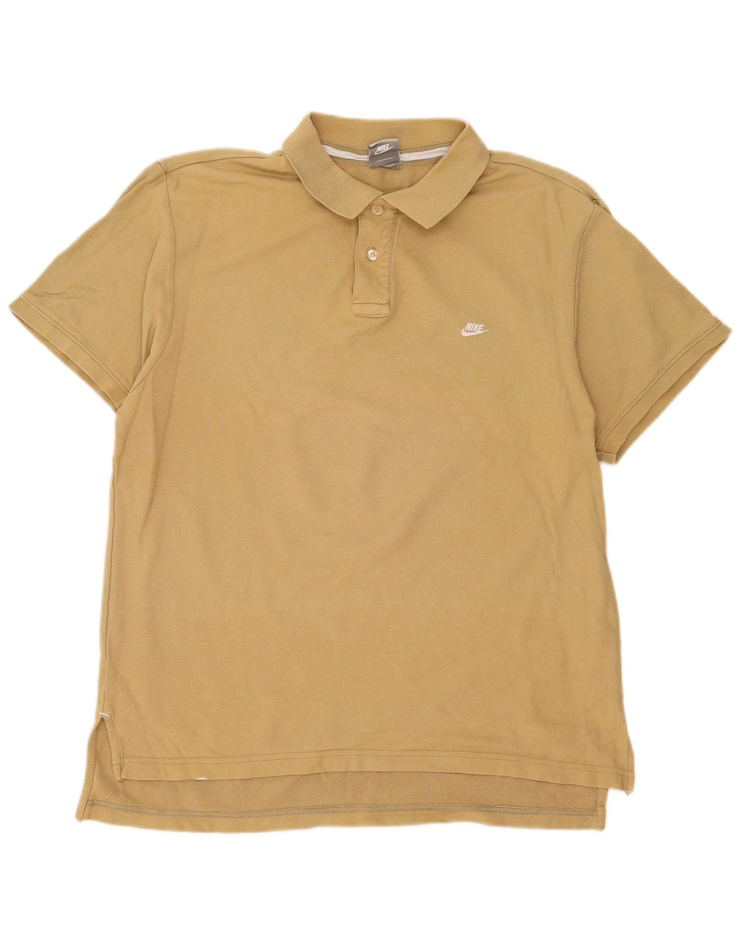 Męska koszulka polo Nike, duża, bawełniana khaki