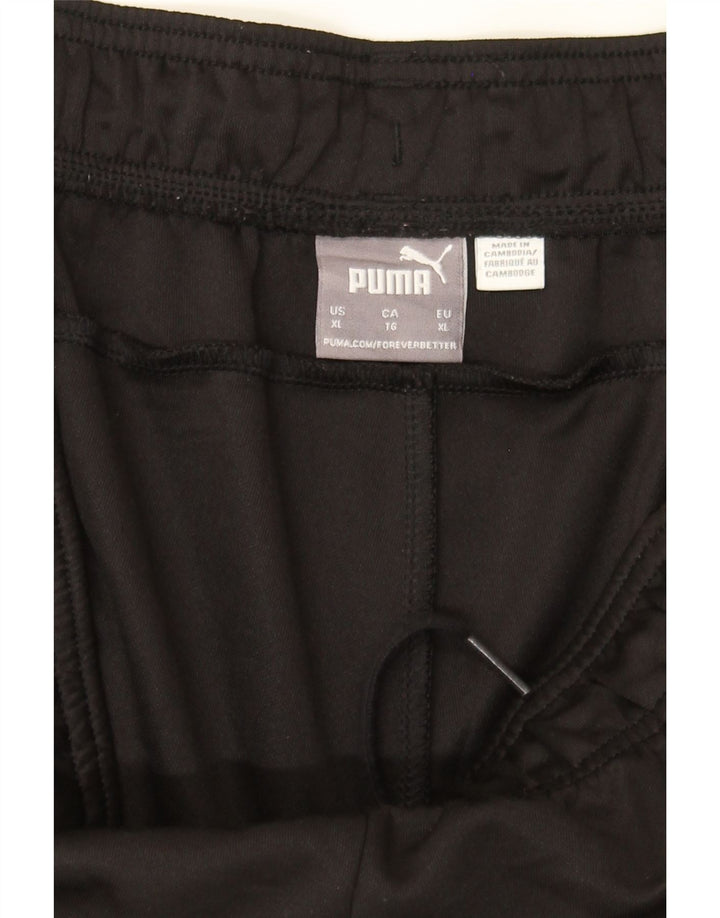 PUMA Womens Tracksuit Trousers UK 18 XL  Black Vintage Puma and Second-Hand Puma from Messina Hembry 