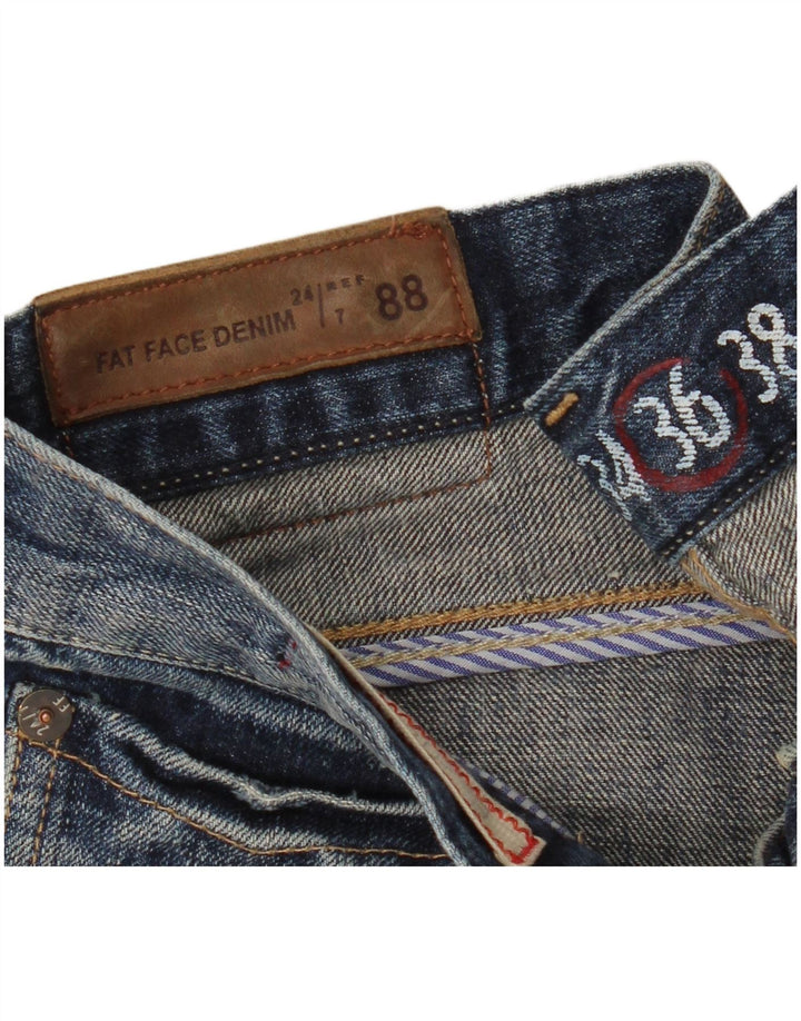 Męskie jeansy Bootcut Fat Face W36 L32 Granatowe, bawełniane