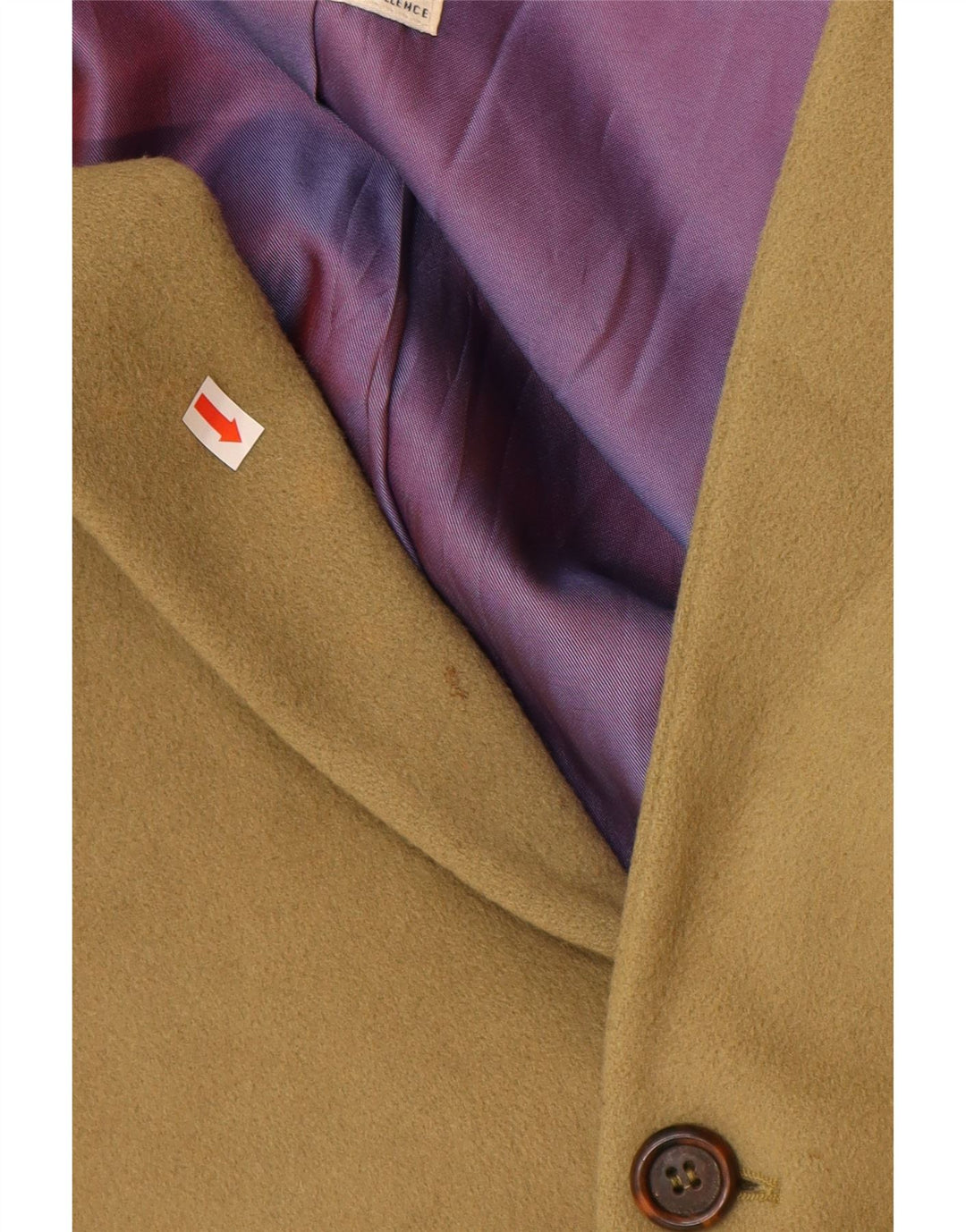 Męska marynarka zapinana na 2 guziki HUGO BOSS EU 52 XL, beżowa wełna