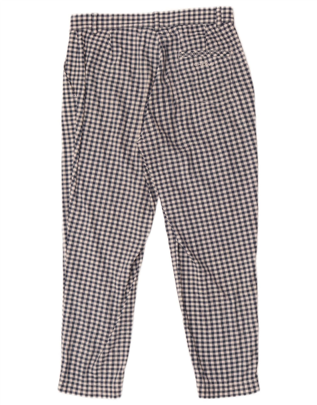 Damskie spodnie Chino Chervo IT 42 Medium W28 L23 Blue Gingham