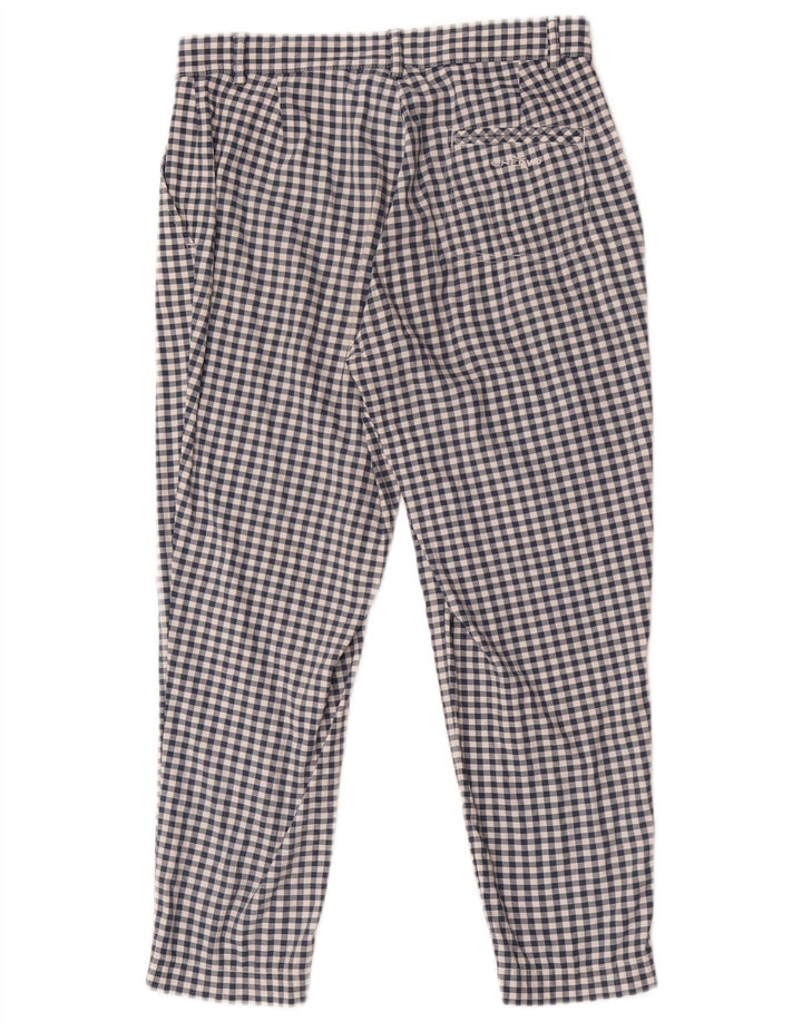 Damskie spodnie Chino Chervo IT 42 Medium W28 L23 Blue Gingham