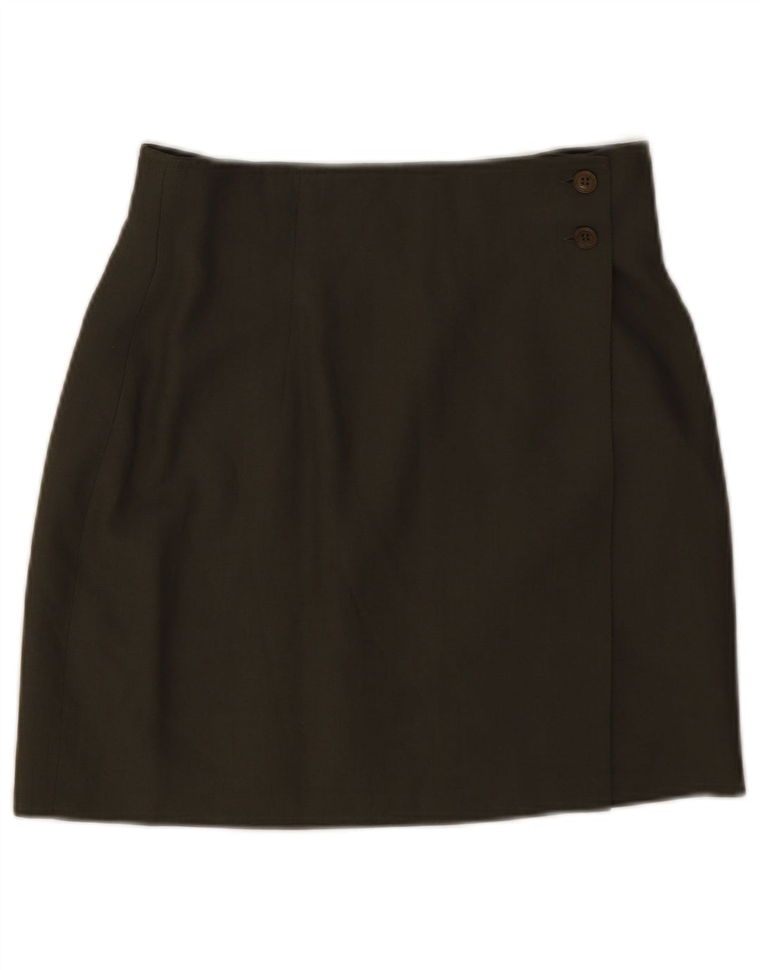 Damska spódnica kopertowa Sisley W28 Średnia wiskoza khaki