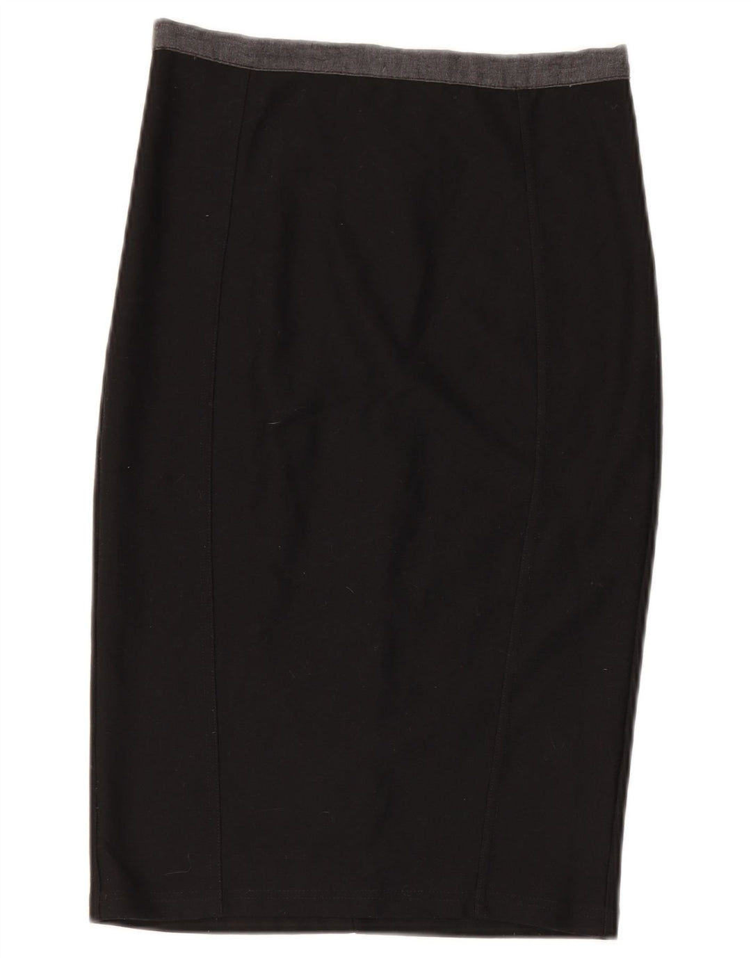 Damska spódnica ołówkowa Topshop UK 10 Small W28 Czarny poliester