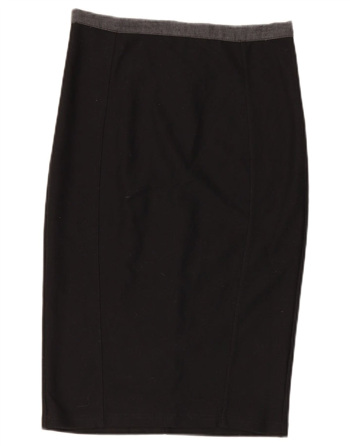 Damska spódnica ołówkowa Topshop UK 10 Small W28 Czarny poliester