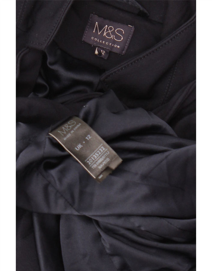Marks & Spencer Damska marynarka zapinana na 1 guzik UK 12, średni granat