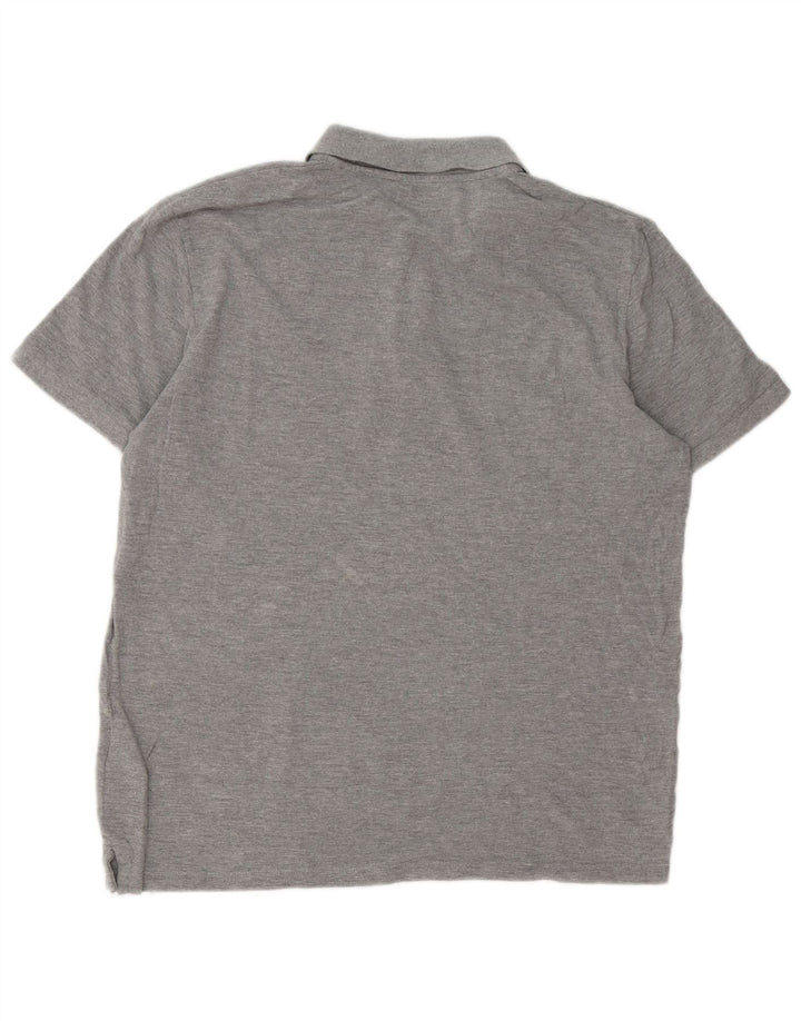 Męska koszulka polo Jack & Jones XL, szara, bawełniana
