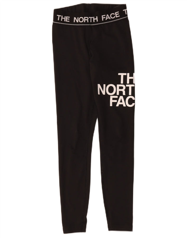 Damskie legginsy The North Face Graphic UK 4 XS, czarne, poliestrowe