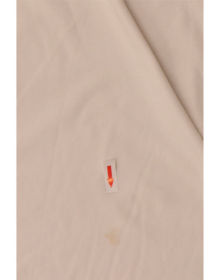 Polo Ralph Lauren Męski top z długim rękawem, mały, biały, bawełniany