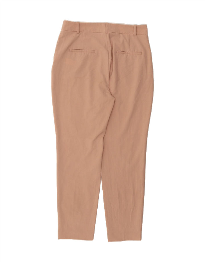 ZARA Womens Tapered Chino Trousers EU 40 Medium W30 L27 Pink Polyester Vintage Zara and Second-Hand Zara from Messina Hembry 
