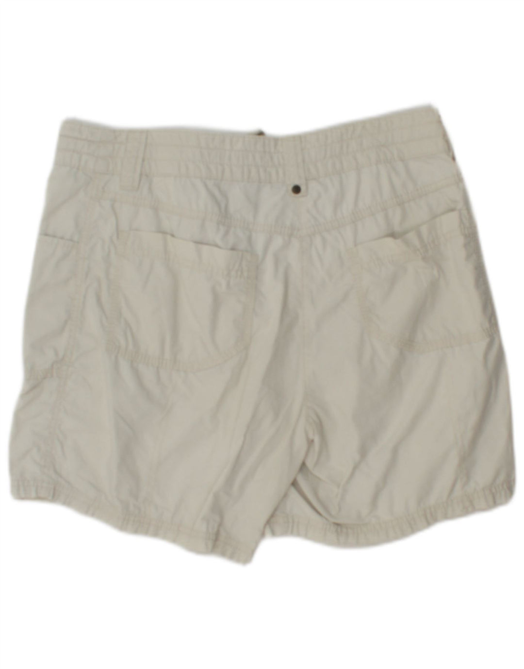 Marks & Spencer Damskie spodenki cargo UK 12 Medium W30 Beżowa bawełna