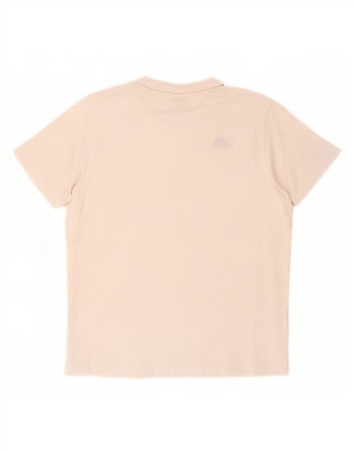 Męski T-shirt Kappa, duży, biały, bawełniany