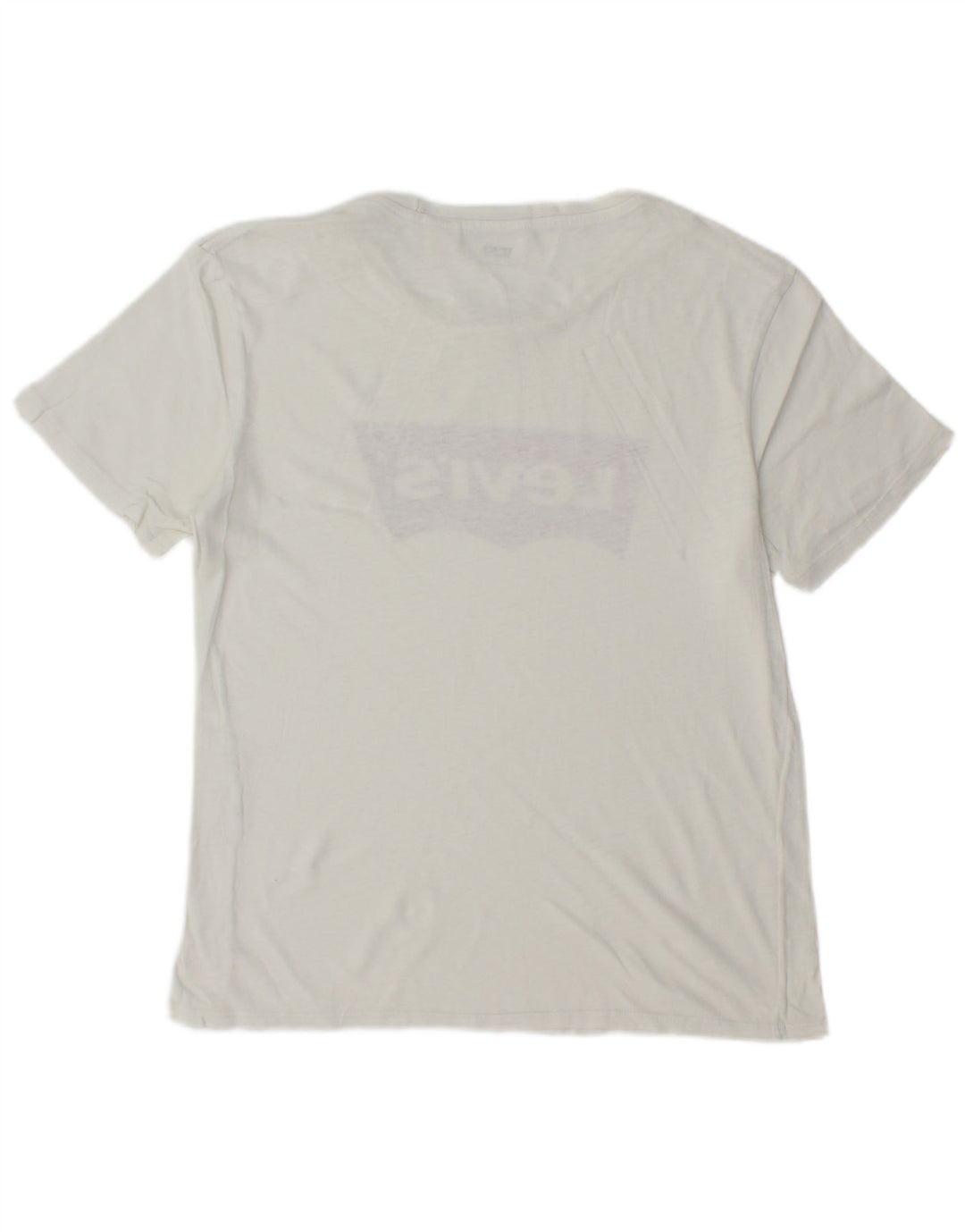 Męski T-shirt z grafiką Levi's, mały, biały