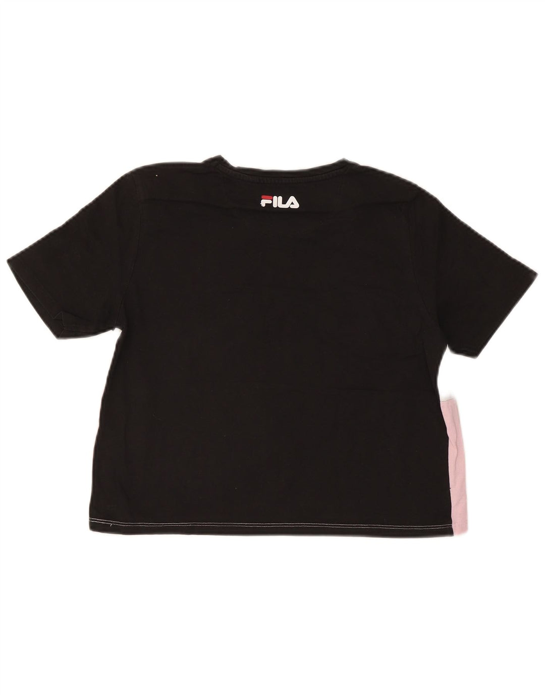 Damska koszulka z grafiką FILA Top UK 12 Medium, wielobarwna, z blokami kolorów