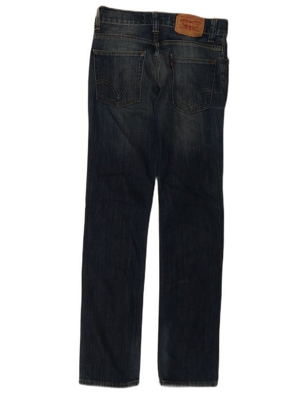 Męskie jeansy Levi's 511 Slim W31 L34 Granatowa bawełna