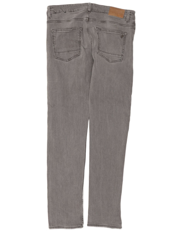 Hugo Boss Mens Delaware Slim Jeans W34 L34  Grey Cotton