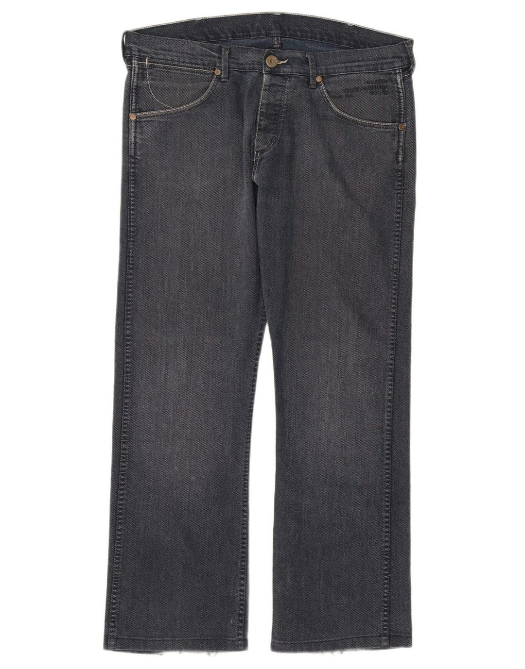 Męskie jeansy WRANGLER Ace Straight W36 L30, granatowe, bawełniane