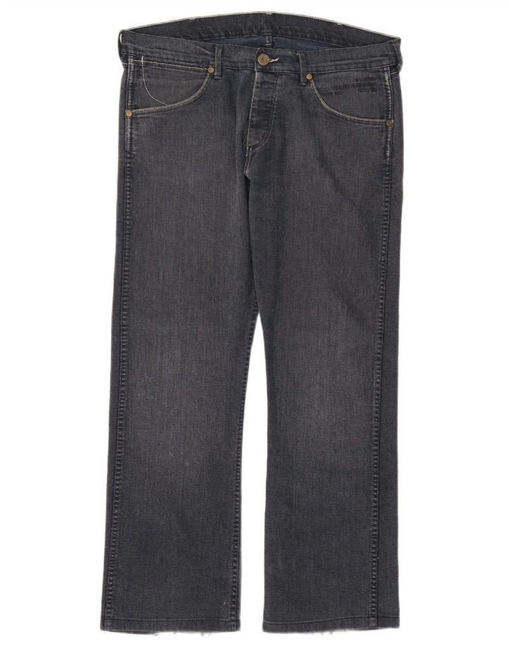 Męskie jeansy WRANGLER Ace Straight W36 L30, granatowe, bawełniane