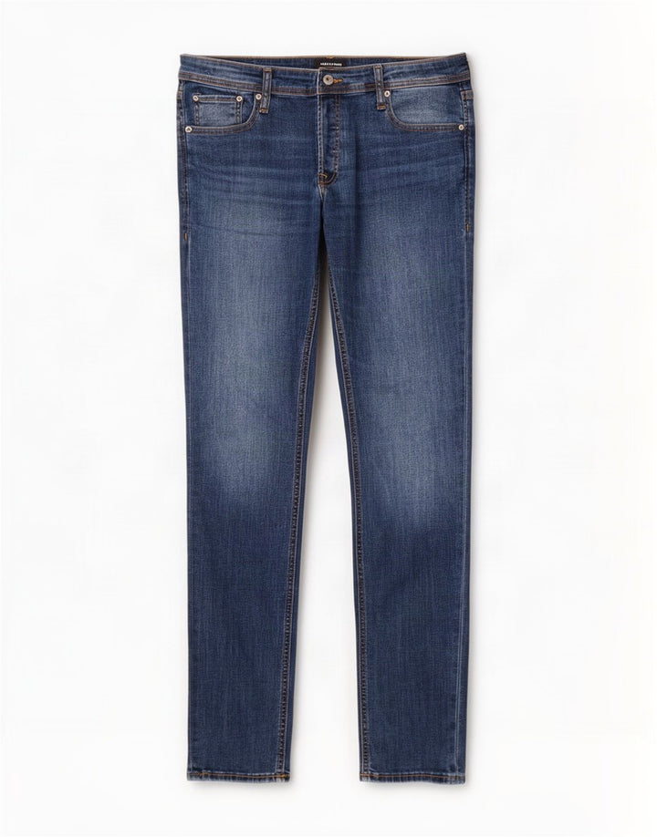 Męskie jeansy typu slim Jack & Jones W34 L36 Niebieskie bawełniane